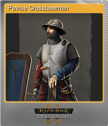 Series 1 - Card 2 of 5 - Pavise Crossbowman