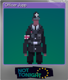 Series 1 - Card 3 of 9 - Officer Jupp