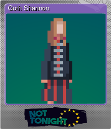 Series 1 - Card 7 of 9 - Goth Shannon