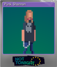 Series 1 - Card 6 of 9 - Punk Shannon