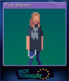 Series 1 - Card 6 of 9 - Punk Shannon