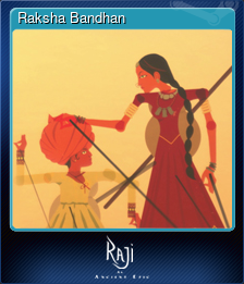 Series 1 - Card 10 of 10 - Raksha Bandhan