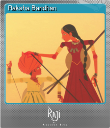 Series 1 - Card 10 of 10 - Raksha Bandhan