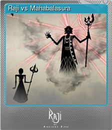 Series 1 - Card 9 of 10 - Raji vs Mahabalasura