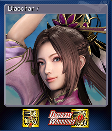 Series 1 - Card 13 of 15 - Diaochan / 貂蝉