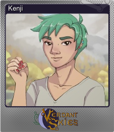 Series 1 - Card 11 of 11 - Kenji