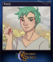 Series 1 - Card 11 of 11 - Kenji