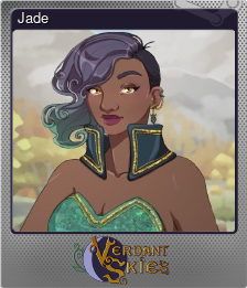 Series 1 - Card 2 of 11 - Jade