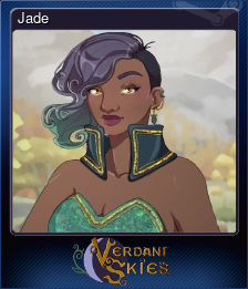 Series 1 - Card 2 of 11 - Jade