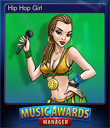 Series 1 - Card 1 of 10 - Hip Hop Girl