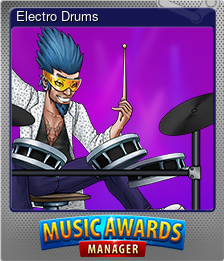 Series 1 - Card 6 of 10 - Electro Drums