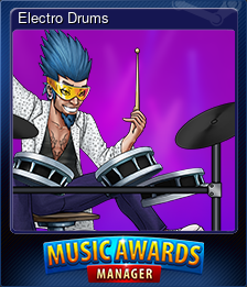Series 1 - Card 6 of 10 - Electro Drums