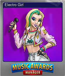 Series 1 - Card 2 of 10 - Electro Girl
