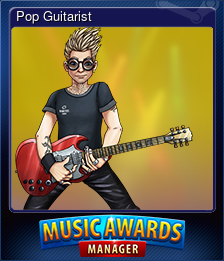 Series 1 - Card 7 of 10 - Pop Guitarist