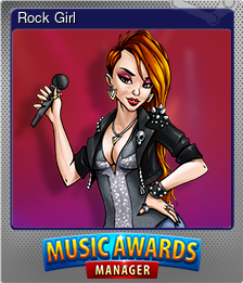 Series 1 - Card 4 of 10 - Rock Girl