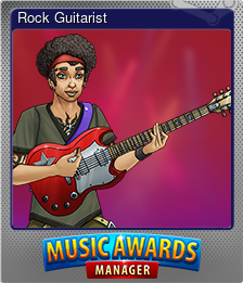 Series 1 - Card 9 of 10 - Rock Guitarist