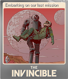 Series 1 - Card 1 of 5 - Embarking on our last mission