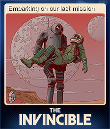 Series 1 - Card 1 of 5 - Embarking on our last mission