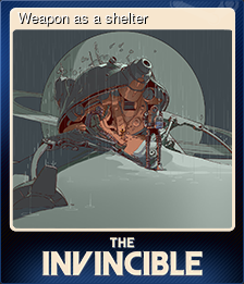 Series 1 - Card 3 of 5 - Weapon as a shelter