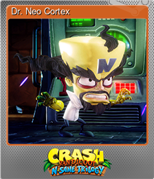 Series 1 - Card 9 of 9 - Dr. Neo Cortex
