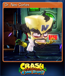 Series 1 - Card 9 of 9 - Dr. Neo Cortex