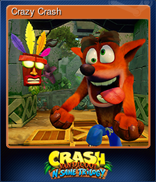 Series 1 - Card 4 of 9 - Crazy Crash