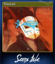 Series 1 - Card 3 of 6 - Masked