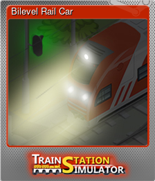 Series 1 - Card 8 of 10 - Bilevel Rail Car