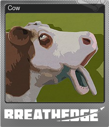 Series 1 - Card 6 of 7 - Cow