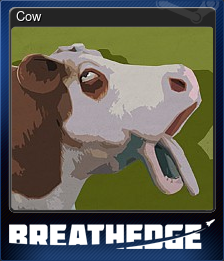 Series 1 - Card 6 of 7 - Cow