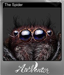 Series 1 - Card 5 of 8 - The Spider
