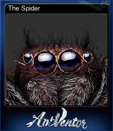 Series 1 - Card 5 of 8 - The Spider