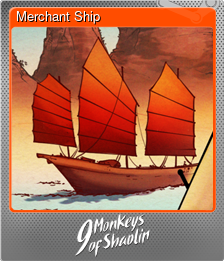 Series 1 - Card 5 of 7 - Merchant Ship