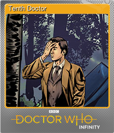 Series 1 - Card 10 of 13 - Tenth Doctor