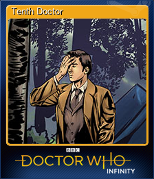 Series 1 - Card 10 of 13 - Tenth Doctor