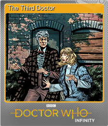 Series 1 - Card 5 of 13 - The Third Doctor
