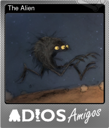 Series 1 - Card 5 of 5 - The Alien