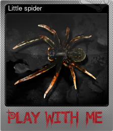 Series 1 - Card 7 of 8 - Little spider