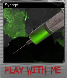 Series 1 - Card 4 of 8 - Syringe