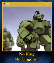 Series 1 - Card 1 of 6 - Orc