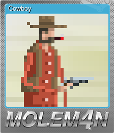 Series 1 - Card 2 of 7 - Cowboy