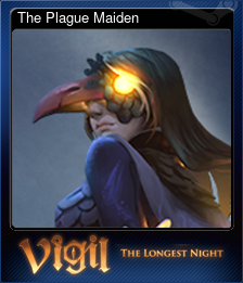 Series 1 - Card 4 of 6 - The Plague Maiden