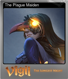 Series 1 - Card 4 of 6 - The Plague Maiden