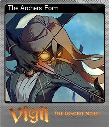 Series 1 - Card 5 of 6 - The Archers Form