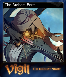 Series 1 - Card 5 of 6 - The Archers Form