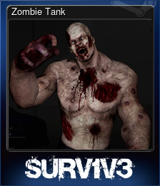 Series 1 - Card 11 of 12 - Zombie Tank