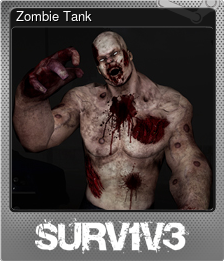 Series 1 - Card 11 of 12 - Zombie Tank