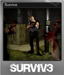 Series 1 - Card 8 of 12 - Survive