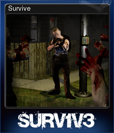 Series 1 - Card 8 of 12 - Survive