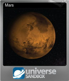 Series 1 - Card 2 of 8 - Mars